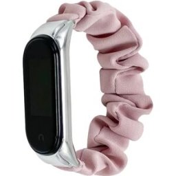 INF Bracelet Élastique Chouchou Compatible avec Xiaomi Mi Band 8 - Confort et Style Rose