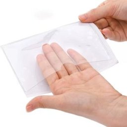 INF Poches à étiquettes autocollantes Porte-étiquettes transparents 10 pièces XXL