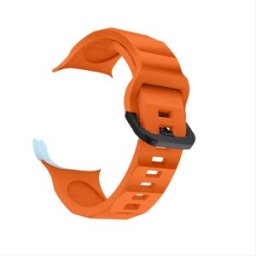 INF Bracelet en silicone pour Apple iWatch 9 S Orange
