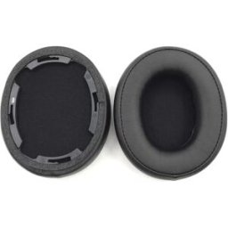 INF 2 Pièces Coussinets d'oreille de remplacement compatibles avec les casques Audio-Technica ATH-SR50BT Le noir