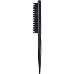 INF Brosse à crêper noire en poils de sanglier pour coiffure