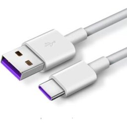INF Câble de charge rapide USB Type-C 5A, cordon TPE compatible avec Huawei, Samsung, APPLE 1,5 m