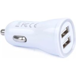 INF Chargeur voiture 5V / 2.4A Dual USB avec LED