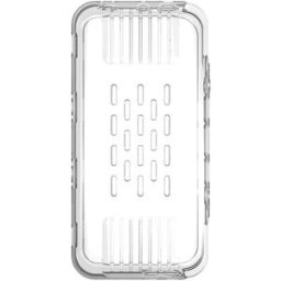 INF Étui de protection en TPU pour console de jeu ANBERNIC RG35XX H - Protection optimale Transparent