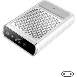 INF Collecteur de Poussière d'Ongles Rechargeable 80W avec Écran Tactile LCD - Prise EU