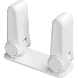 INF Serrure de poignée de porte - Lot de 2, installation sans perçage, adhésive, sécurité enfant et animaux, ABS blanc