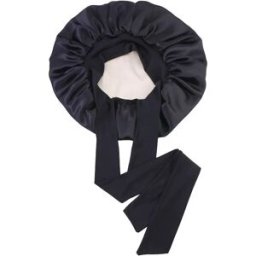 INF Bonnet de Nuit en Satin avec Bande Élastique Douce