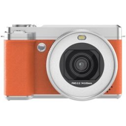 INF Kit appareil photo numérique à écran rabattable 180° avec objectif grand-angle - 80MP, vidéo 5K, écran 3.0-inch, zoom 18X, Marron