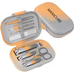 INF Kit de Manucure Multifonctionnel 10 Pièces - Ensemble de Soin des Ongles Professionnel