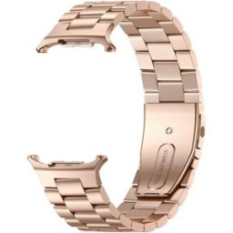 INF Bracelet en acier inoxydable pour Samsung Galaxy Watch 8 Or rose
