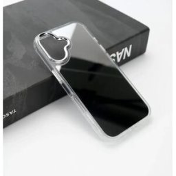 INF Coque Miroir pour iPhone 16 (6.1") - Protection TPU+PC Transparent