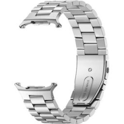 INF Bracelet en acier inoxydable pour Samsung Galaxy Watch 8 Argent