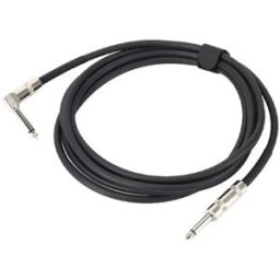 INF Câble Audio Argenté de 5 Mètres 6,35 mm à Angle Droit vers Droit pour Guitare, Clavier et Plus, Compatible avec Huawei,