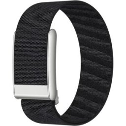 INF Bracelet élastique compatible avec Whoop Watch, bande de montre en cachemire sportif, confort et ajustement parfait Le noir