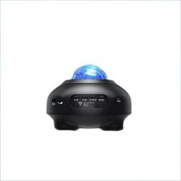 INF Projecteur d'Étoiles UFO - 48 Effets, Bluetooth, Télécommande, Lumière Nocturne