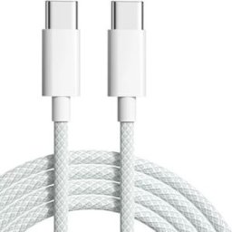 INF Pack de 2 câbles USB C vers C de 1,5 m Blanc