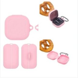 INF Étui de protection en silicone compatible avec Samsung Galaxy Buds 4 Pro et Galaxy Buds 4 - Résistant à l'eau et à la Rose