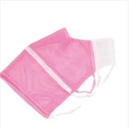 INF Sac de bain en maille pour animaux - Restriction ventilée pour toilettage chats et chiens, anti-griffures, léger et facile Rose
