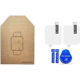 INF Protecteur d'écran hydrogel TPU 2 pièces compatible avec Huawei Watch Fit 5 Pro - Haute transparence, film auto-adhésif