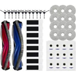 INF Kit d'accessoires pour aspirateur robot compatible avec Ecovacs Deebot T30 et Yeedi M12 Pro+