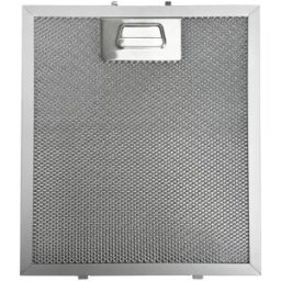 INF 2 Pièces Filtre de Hotte 230x260x9mm Filtre à Graisse en Maille d'Aluminium à 5 Couches avec Boucle en Acier