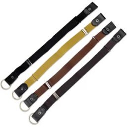 INF Ceintures élastiques invisibles sans boucle, pack de 4