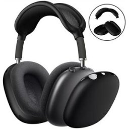 INF Coussinets d'oreille pour écouteurs Airpods Max Le noir
