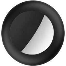 INF Étui de protection en silicone pour Apple AirTag Tracker S Le noir