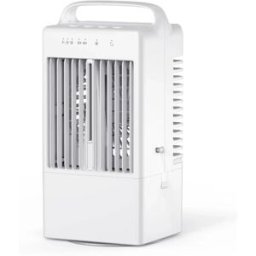 INF Refroidisseur évaporatif portable personnel (UE) - Ventilateur brumisateur 3 vitesses, réservoir 900ml, USB Type-C, lumière