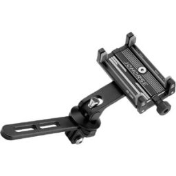 INF Support de téléphone vélo avec montage lampe/caméra intégré, alliage d'aluminium, réglable 5cm-10cm, rotation 360b0