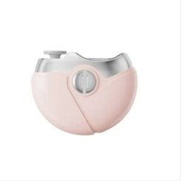 INF Coupe-ongles et Ponceuse Électrique 3-en-1: Coupe-ongles Automatique Sûr avec Lumière LED Rose clair