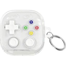 INF Étui de protection TPU pour écouteurs compatible avec Samsung Galaxy Buds 4/4 Pro - Anti-jaunissement, verrouillage caché Transparent
