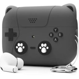 INF Étui de Protection en Silicone Compatible avec Apple AirPods Pro 3 - Anti-Rayures, Antichoc Gris