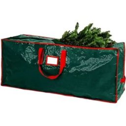 INF Sac de rangement pour sapin de Noël - PE, options multicolores, protège de la poussière Vert Moyen