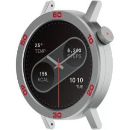 INF Boîtier + Protecteur d'écran pour CMF Watch Pro2 Argent