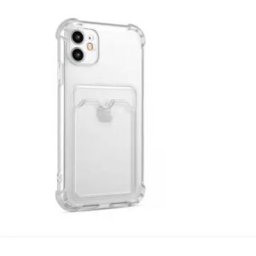 INF Coque pour iPhone 11 avec porte-cartes TPU transparente