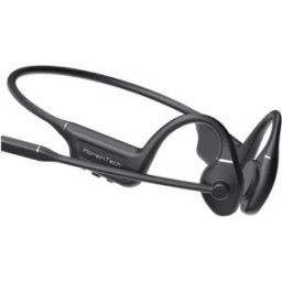 INF Casque à conduction osseuse pliable - 50% plus fort, Bluetooth 5.4, MP3 intégré, Silicone et alliage de titane, IPX5