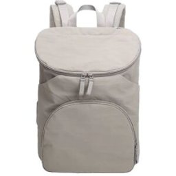 INF Sac à dos Nylon Oxford multi-compartiments déperlant - Compartiment ordinateur 16 pouces, capacité 20-35l, manchon trolley Gris