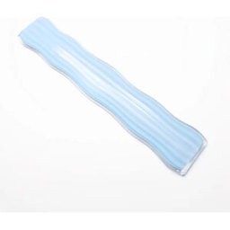 INF Repose-poignet clavier en silicone transparent : confort ergonomique et soulagement de la pression Bleu