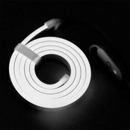 INF Ruban LED néon blanc USB 5V avec variateur sans contact à balayage de main, PVC flexible, IP67 étanche (1/3/5m) 1m