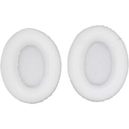 INF Couvre-oreille en cuir protéiné compatible avec HyperX Cloud 3 et compatible avec Kingston HyperX Cloud 3 - Protection Blanc