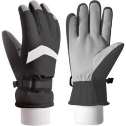 INF Gants de Ski Adultes - Imperméables, Chauds, Compatibles Écran Tactile M