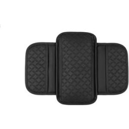 INF Coussin d'Accoudoir Universel pour Voiture - Console Rehaussée avec Rangement Le noir