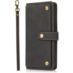 INF Étui portefeuille avec emplacement pour carte pour la série iPhone 16 iPhone 16 Plus