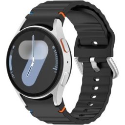 INF Bracelet Samsung Watch 7 Wave - Boucle Argentée (Résistant à la Décoloration)