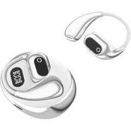 INF Écouteurs Bluetooth de Traduction IA Intelligents - Traduction en Temps Réel en 156 Langues, Compatibles avec Tous les Argent + Blanc