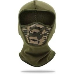 INF Masque d'hiver extérieur en polaire épaisse coupe-vent - Idéal pour le cyclisme et la moto