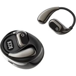 INF Écouteurs Bluetooth de Traduction IA Intelligents - Traduction en Temps Réel en 156 Langues, Compatibles avec Tous les Le noir