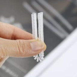 INF Kit ajusteur de taille de bague transparent 13 pièces (TPU+PC) - ajusteurs spirale et coussinets amovibles pour bagues