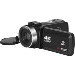 INF Appareil photo numérique 4K - 42MP, zoom numérique 18x, écran rabattable 3.0 inch, WiFi, flash intégré, batterie 1200mAh